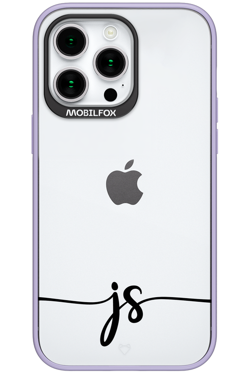 JS Monogram - Apple iPhone 15 Pro Max