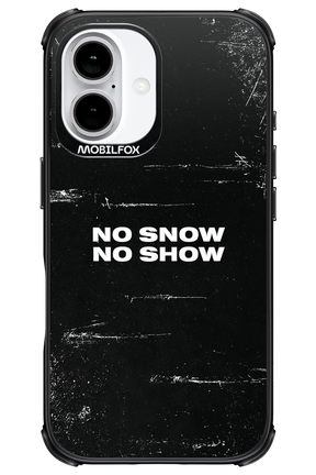 No snow, no show - Apple iPhone 16