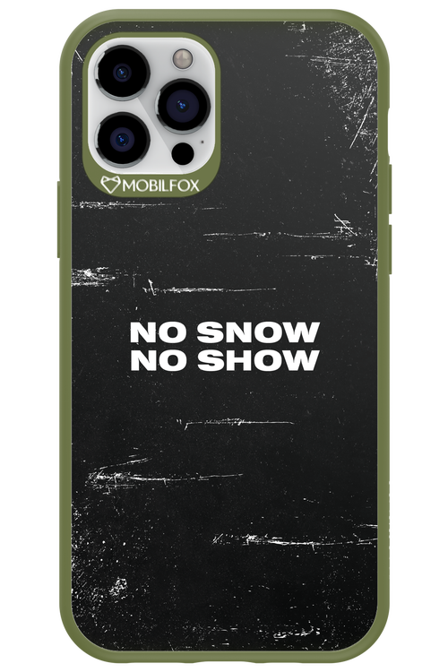 No snow, no show - Apple iPhone 12 Pro