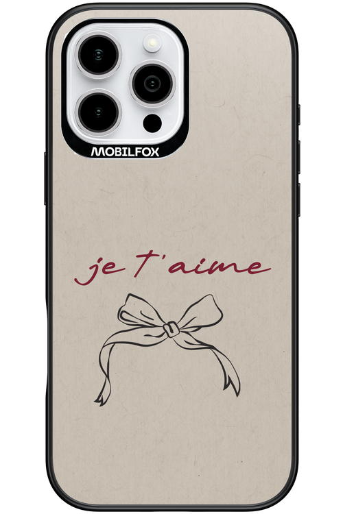 JET'AIME 2.0 - Apple iPhone 16 Pro Max