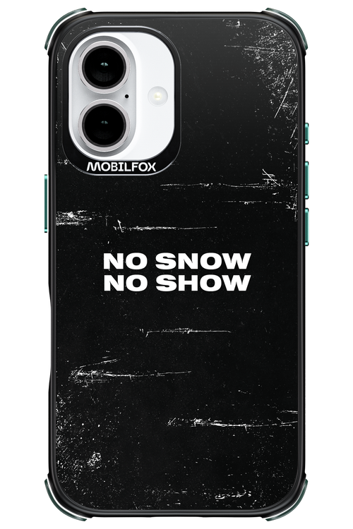 No snow, no show - Apple iPhone 16