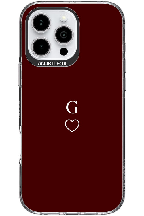 G Burgundia 2.0 - Apple iPhone 16 Pro Max