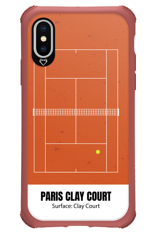 PARIS CLAY COURT 2.0 - Apple iPhone X