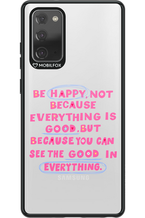 Be Happy 2.0 - Samsung Galaxy Note 20