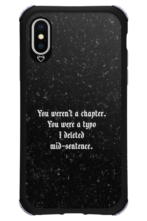 A Typo - Apple iPhone XS
