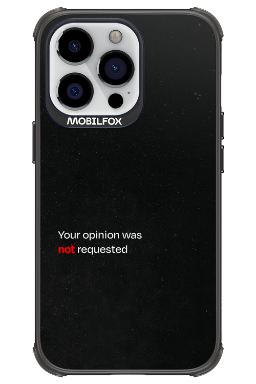 Not Requested 2.0 - Apple iPhone 13 Pro
