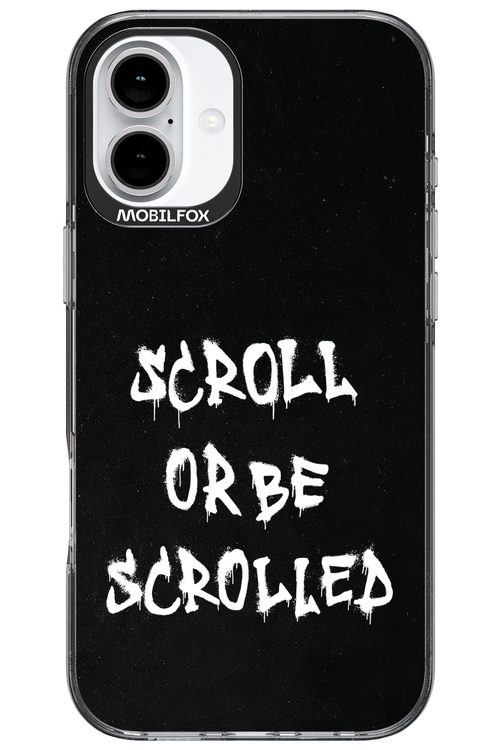 Scroll Black - Apple iPhone 16 Plus