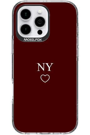 NY Burgundia 2.0 - Apple iPhone 16 Pro Max