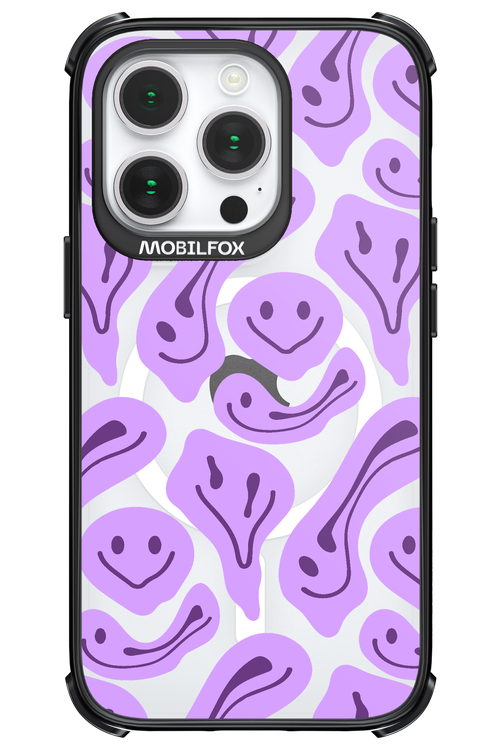 Fluid Smiley Purple - Apple iPhone 14 Pro