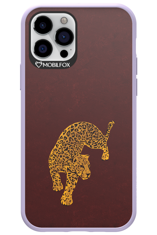 Burgundy Leopard - Apple iPhone 12 Pro
