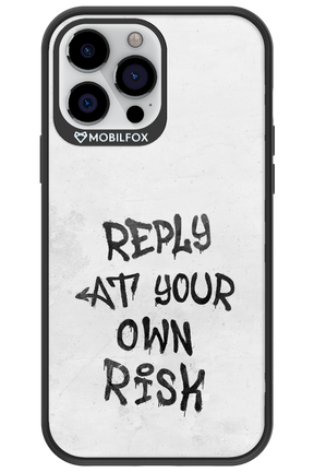 At Your Own Risk - Apple iPhone 13 Pro Max