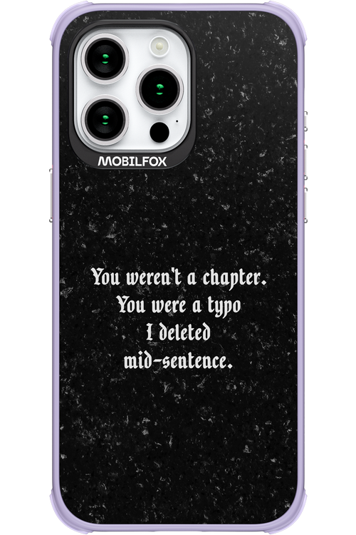 A Typo - Apple iPhone 15 Pro Max