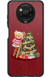 Christmas Bear (Burgundy) - Xiaomi Poco X3 NFC