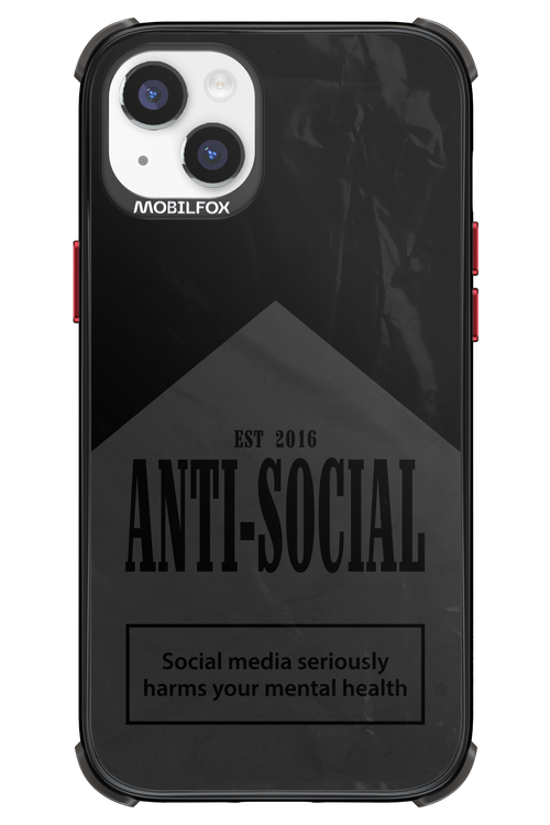 ANTI-SOCIAL (BLVCK) 2.0 - Apple iPhone 14 Plus