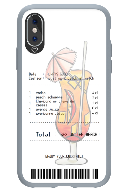 sex on the beach cocktail - Apple iPhone X