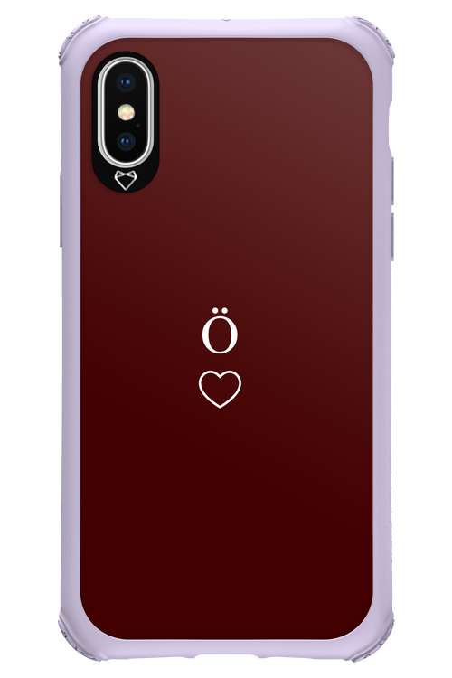 O Burgundia II 2.0 - Apple iPhone XS