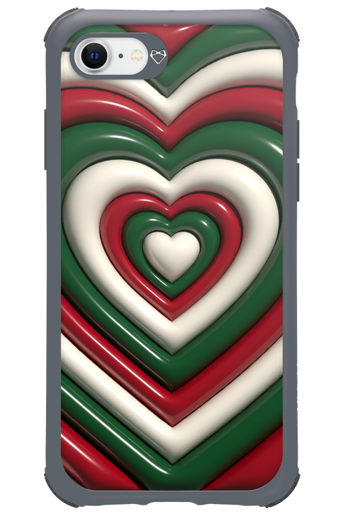 XMAS Hearts - Apple iPhone 7