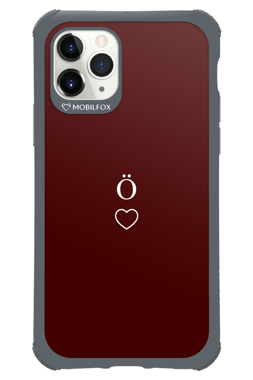 O Burgundia II 2.0 - Apple iPhone 11 Pro