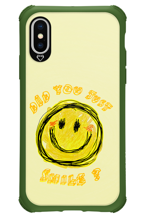 Crayon Smiley - Apple iPhone XS