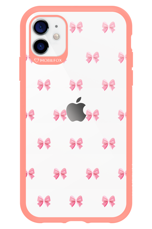 Pinky Bow - Apple iPhone 11