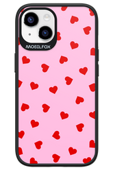 Sprinkle Heart Pink - Apple iPhone 14