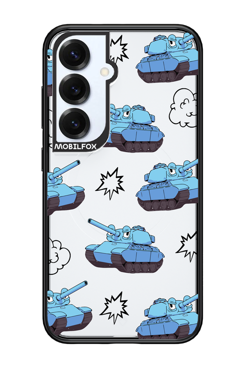 Tank Guy Transparent 2.0 - Samsung S25