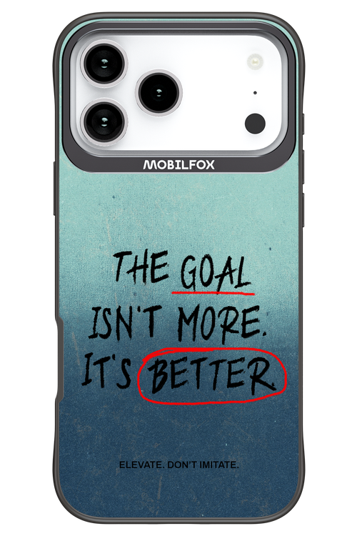 The Goal 2.0 - Apple iPhone 17 Pro Max