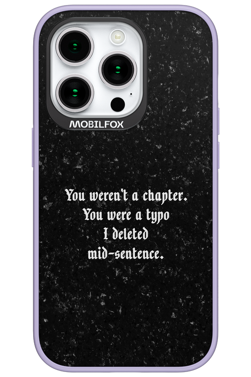 A Typo - Apple iPhone 15 Pro