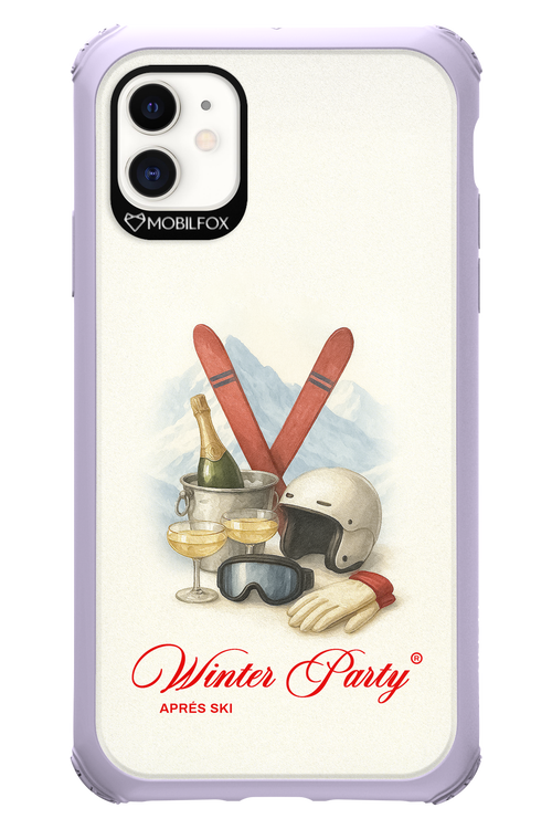 Winter Ski Party - Apple iPhone 11