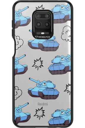 Tank Guy Transparent - Xiaomi Redmi Note 9 Pro