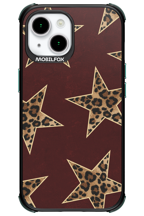 Wild Stars Burgundy - Apple iPhone 15