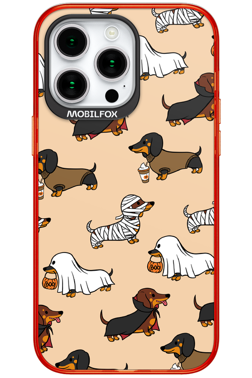Scary Dachshund - Apple iPhone 15 Pro Max