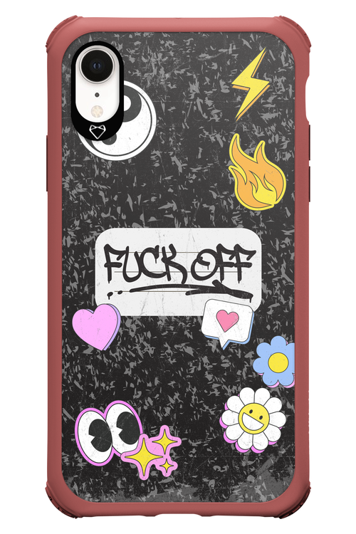 Fuck Off Case - Apple iPhone XR