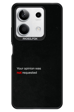 Not Requested 2.0 - Xiaomi Redmi Note 13 5G