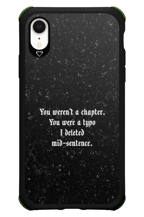 A Typo 2.0 - Apple iPhone XR