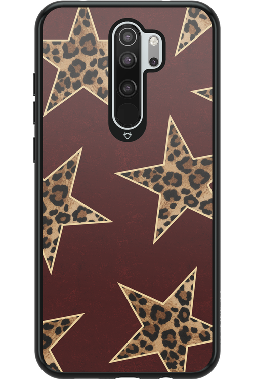 Wild Stars Burgundy - Xiaomi Redmi Note 8 Pro