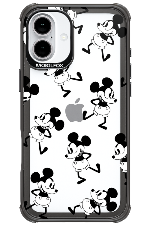 Iconic Mouse (pattern) - Apple iPhone 16 Plus