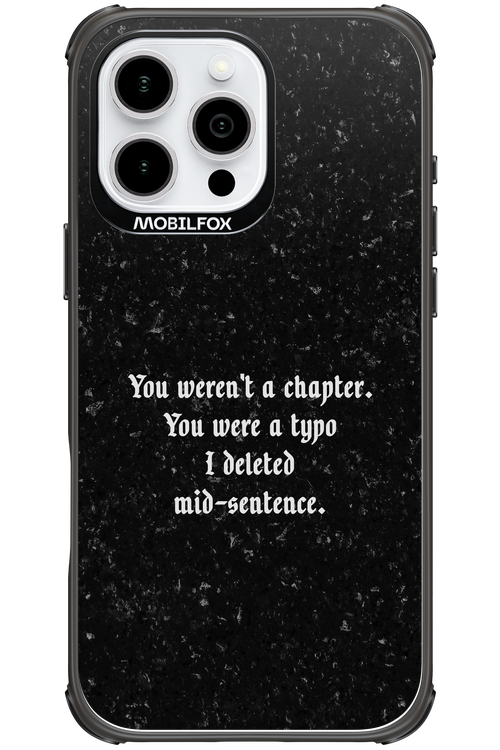 A Typo - Apple iPhone 16 Pro Max