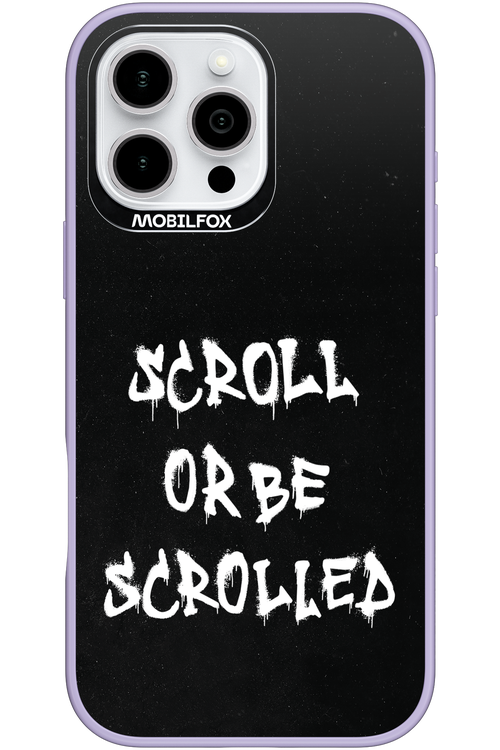 Scroll Black - Apple iPhone 16 Pro Max
