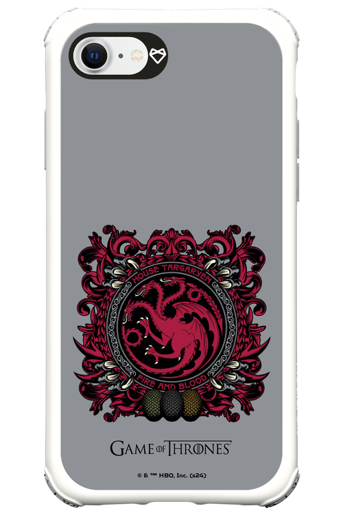 Fire and Blood. - Apple iPhone 8