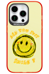 Crayon Smiley - Apple iPhone 15 Pro