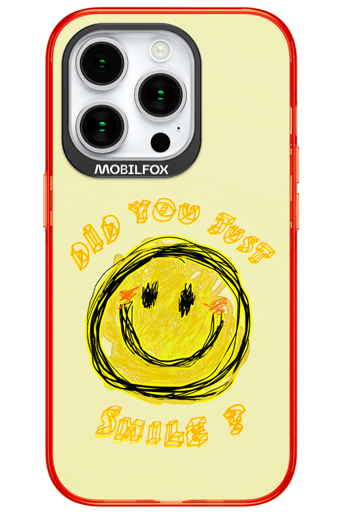 Crayon Smiley - Apple iPhone 15 Pro