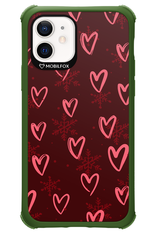 Christmas Hearts - Apple iPhone 12