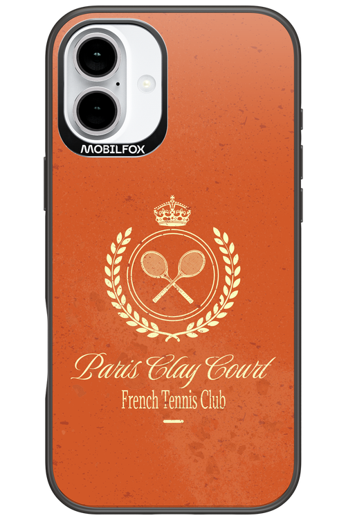 Paris Clay Court Club 2.0 - Apple iPhone 16 Plus