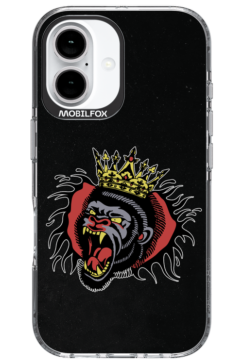 Monkey Rage Black - Apple iPhone 16