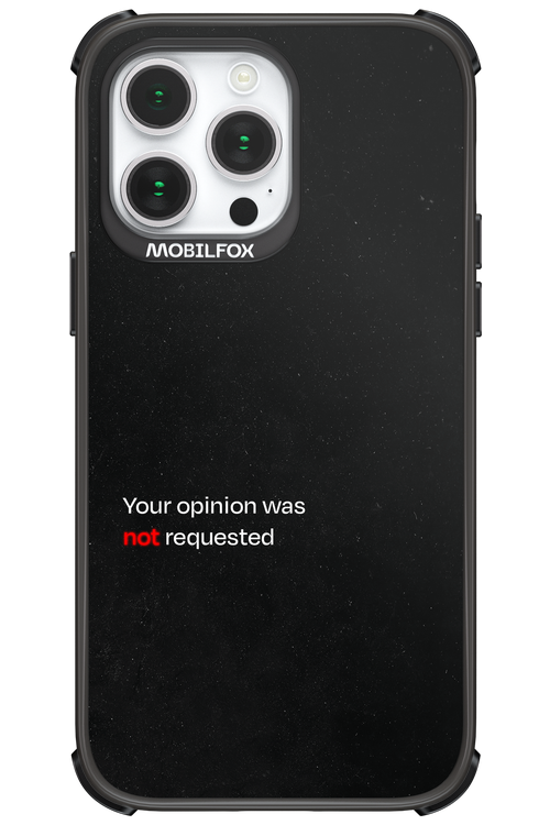Not Requested 2.0 - Apple iPhone 14 Pro Max
