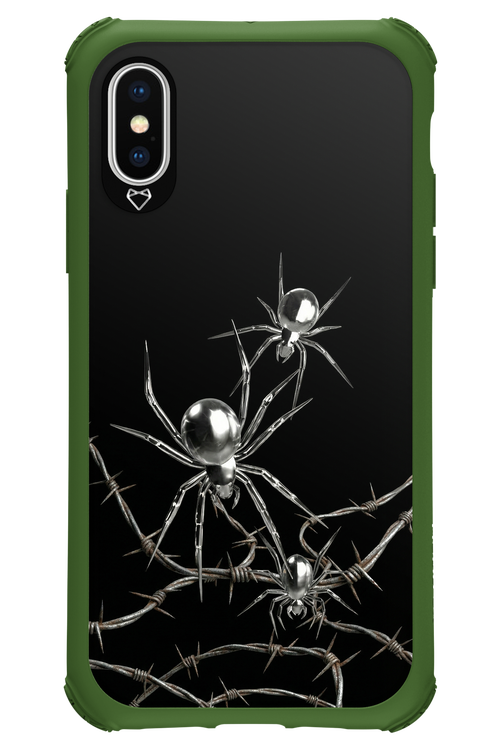 Silver Spiderz 2.0 - Apple iPhone X