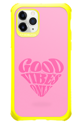 Good Vibes Heart - Apple iPhone 11 Pro