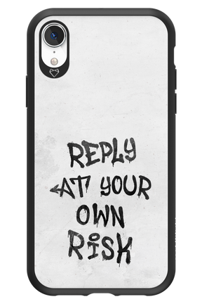 At Your Own Risk - Apple iPhone XR