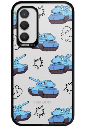 Tank Guy Transparent 2.0 - Samsung Galaxy A34